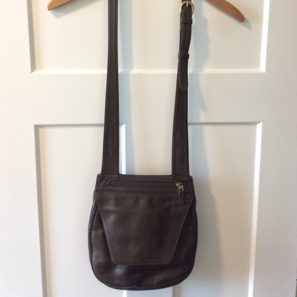JP Ourse Ranger leather purse - Java brown